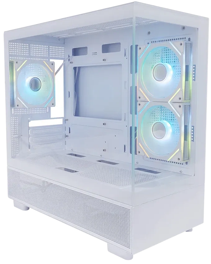 Компьютерный корпус 1STPLAYER MIKU Mi5 ARGB White (Mi5-WH-2FC7R-W-1FC7-W)