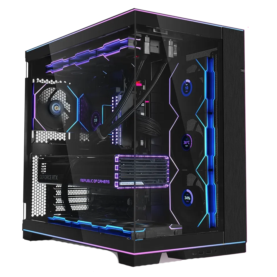 Игровой компьютер CUSTOM 7 [ RTX 5070 Ti 16 ГБ | Ryzen 7 9800X3D | 64 ГБ | 4 ТБ SSD ]