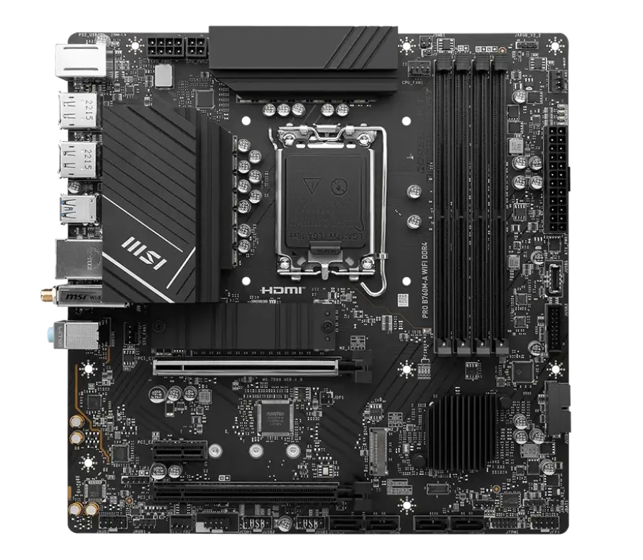 Материнская плата MSI PRO B760M-A WIFI DDR4