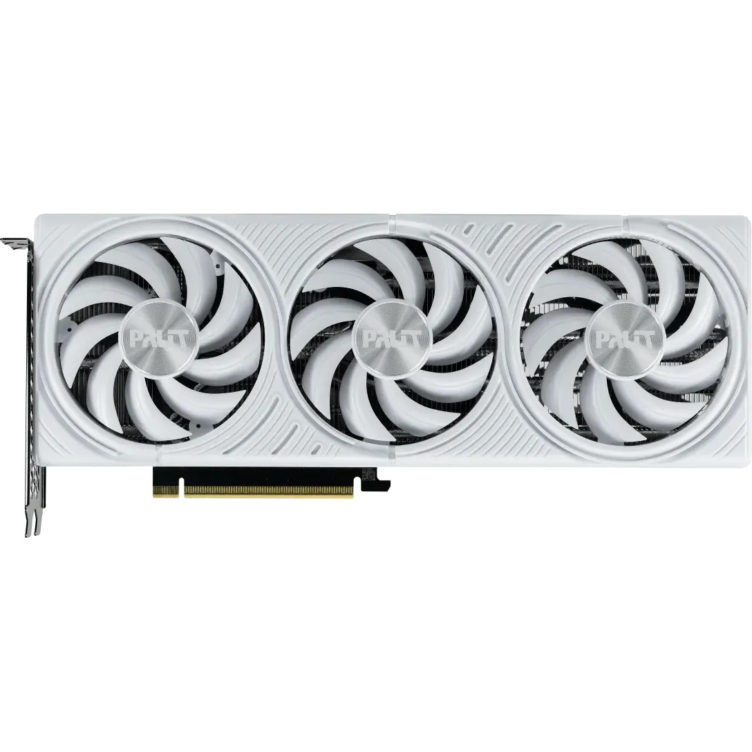 Видеокарта Palit GeForce RTX 5070 OC 12Gb (NE75070U19K9-GB2050W), White, Retail