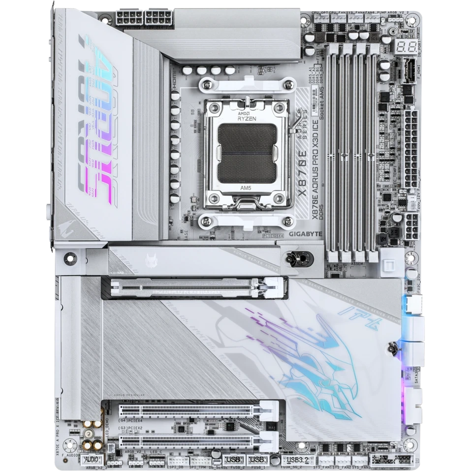 Материнская плата Gigabyte X870E AORUS PRO X3D