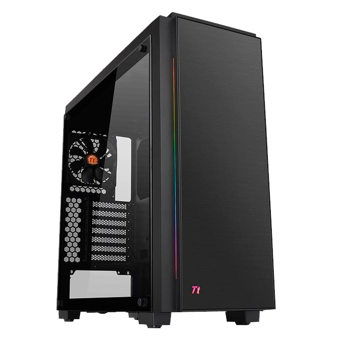 Компьютерный корпус Thermaltake Versa C23 Tempered Glass RGB Edition [CA-1H7-00M1WN-00] черный