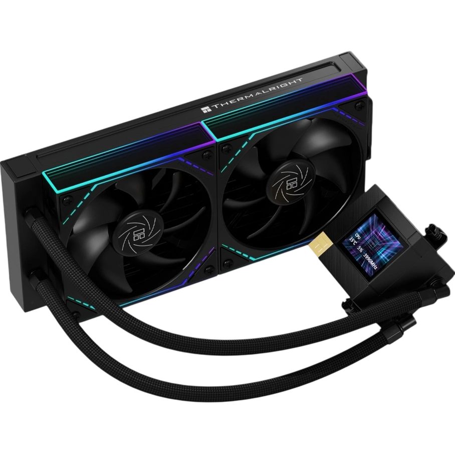 Система жидкостного охлаждения для процессора Thermalright Core Matrix 240 Vision ARGB Black (TRCM240VAB)