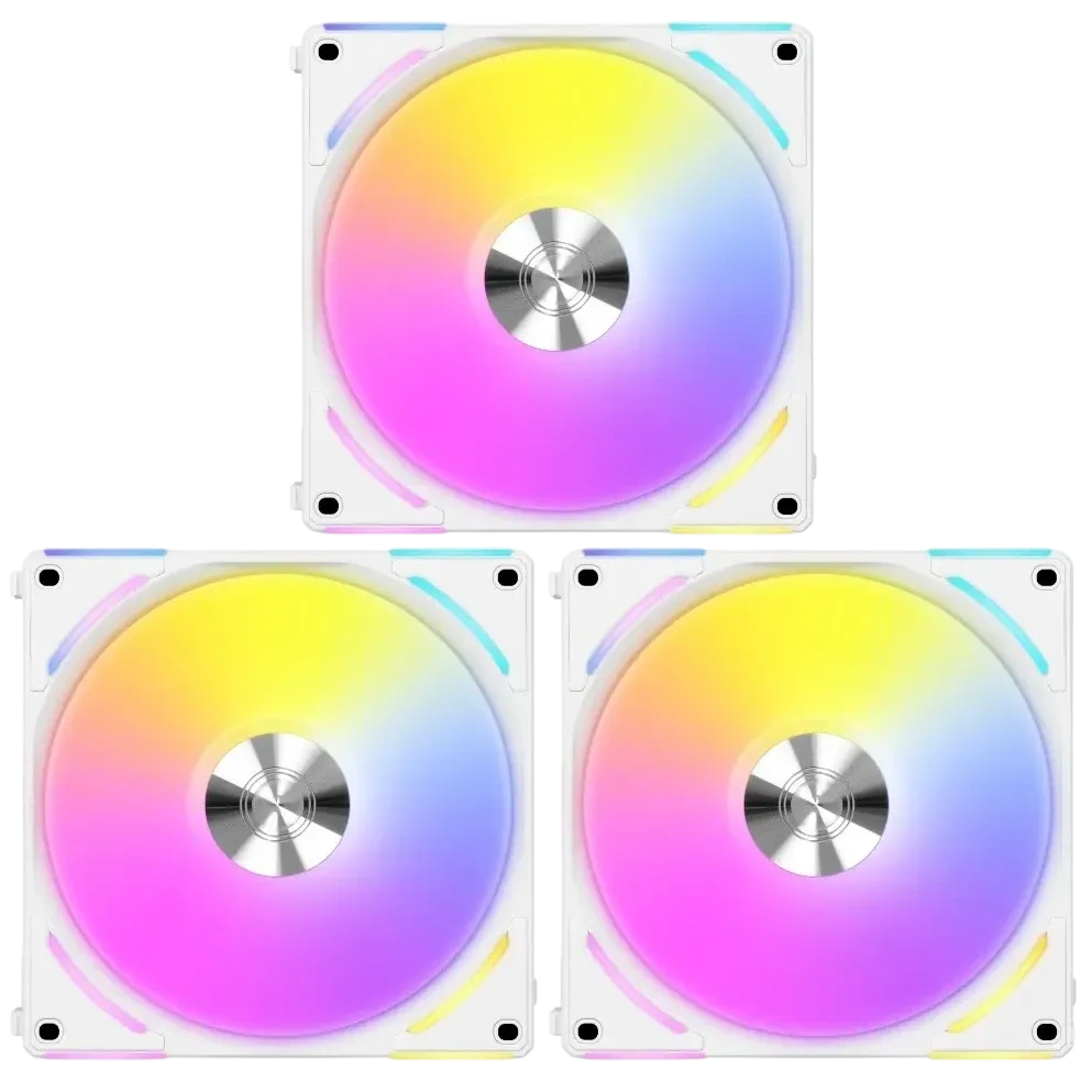 Комплект вентиляторов для корпуса Lian Li UNI FAN AL120 V2 ARGB White (G99.12ALV23W.R0)