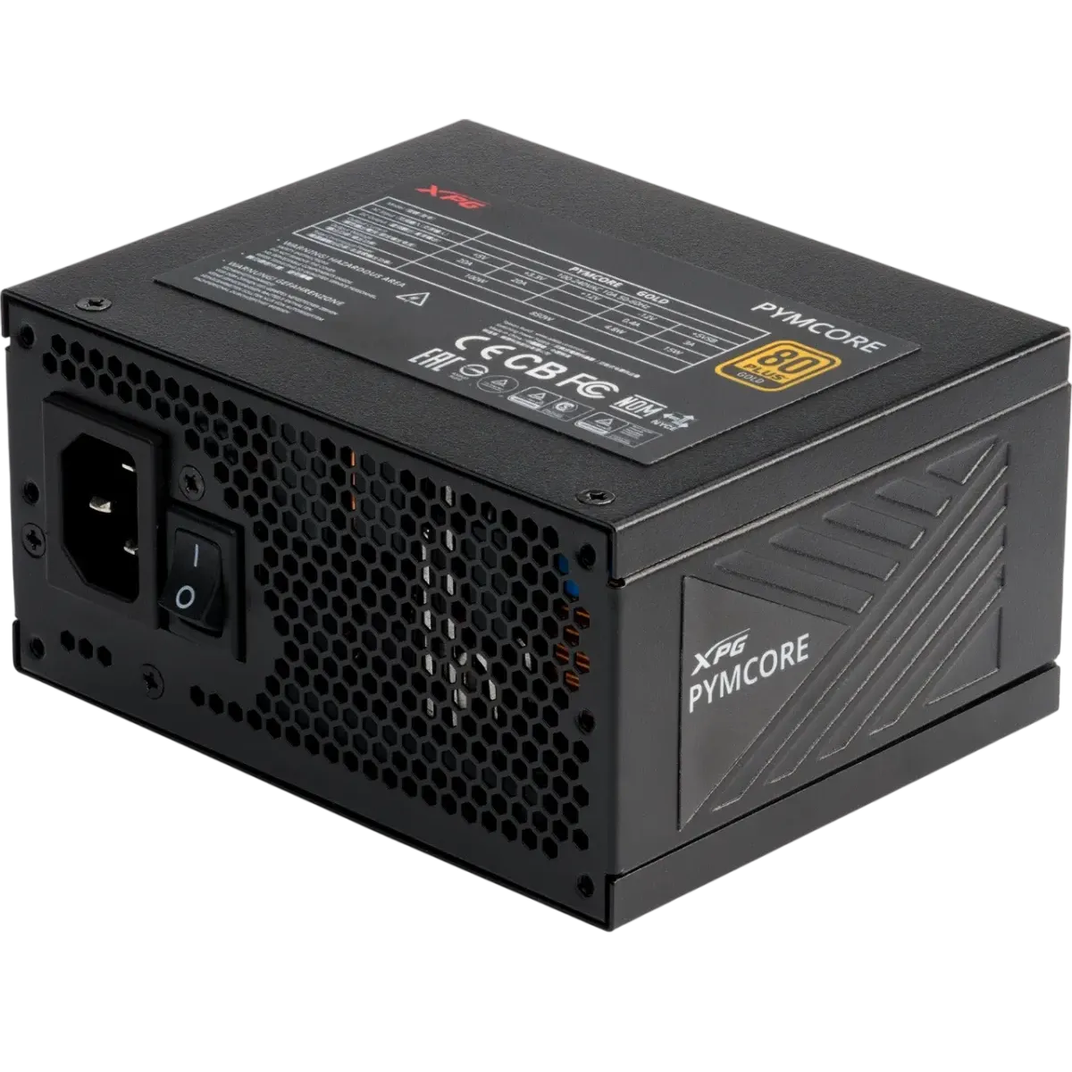 Блок питания ADATA XPG 750W PYMCORE750G-BKCEU 16 Pin (PCIe 5.0 Connector Cable Details)