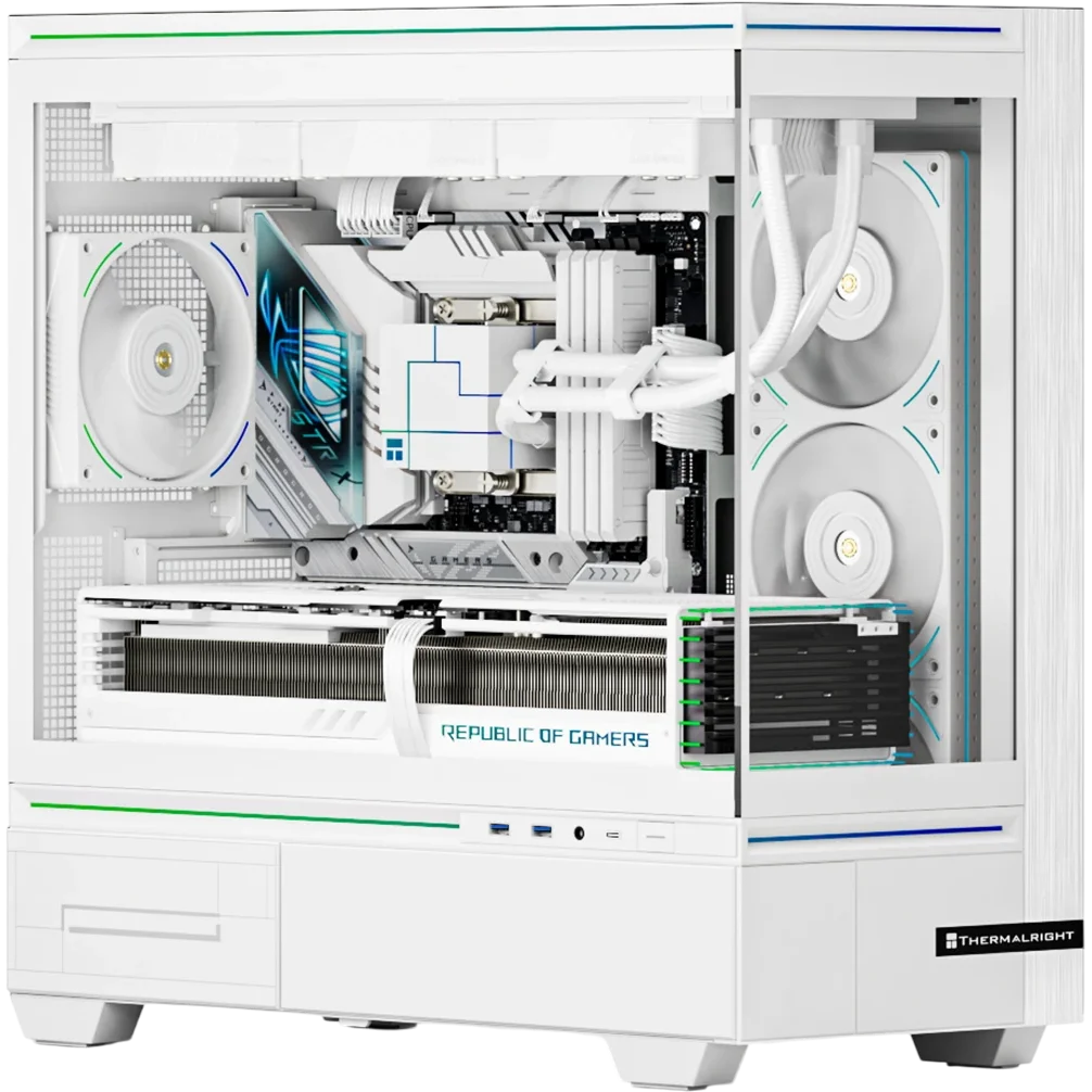 Компьютерный корпус Thermalright M10 TG White (TRTLM10W)