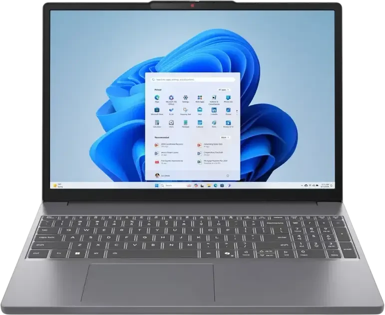 Ноутбук Lenovo IdeaPad Slim 3 16IRH10R (Intel Core 5 210H/16.0" 1920x1200/16Gb/512Gb SSD/Intel Graphics/Win 11 Home) Luna Gray
