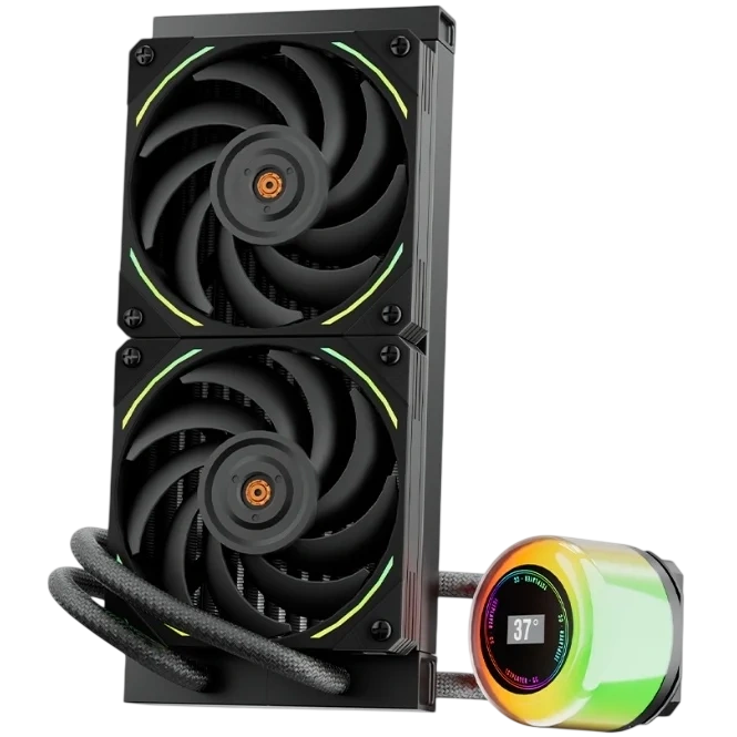 Система жидкостного охлаждения для процессора 1STPLAYER CC 240 Black ARGB CC-240-BK