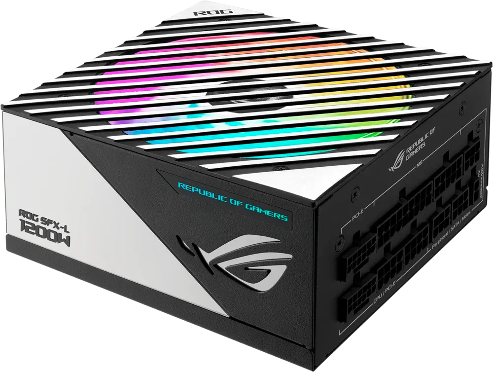 Блок питания ASUS 1200W (ROG-LOKI-1200T-SFX-L-GAMING) (90YE00N0-B0NA00) 16 Pin (PCIe 5.0 Connector Cable Details)