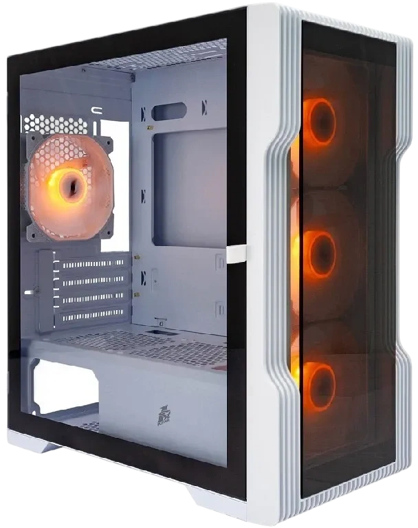 Компьютерный корпус 1STPLAYER TRILOBITE T3-G ARGB White (T3-G-WH-4F7-W)