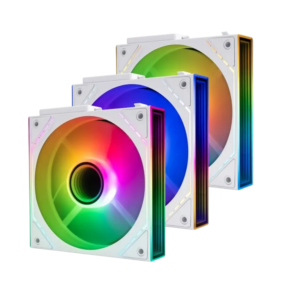 Комплект вентиляторов для корпуса Thermalright TL-M12QRW-S X3 Reverse ARGB White (TRTLM12QRWS.3P)