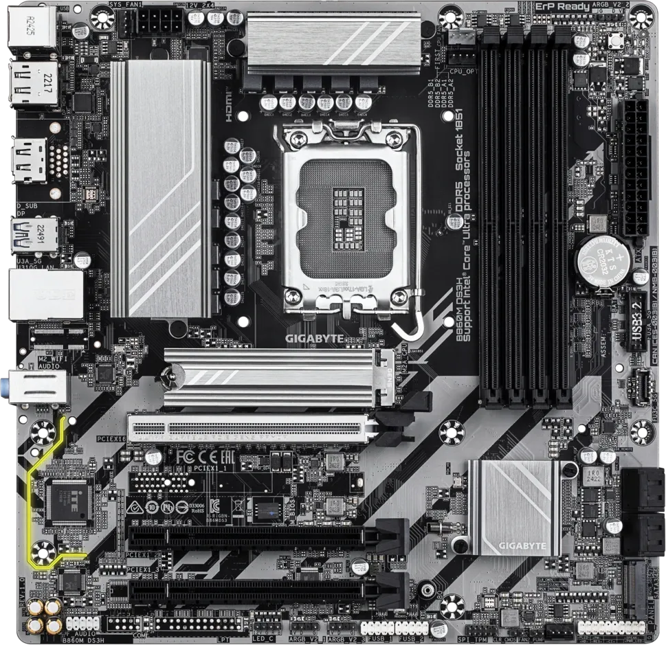 Материнская плата Gigabyte B860M DS3H