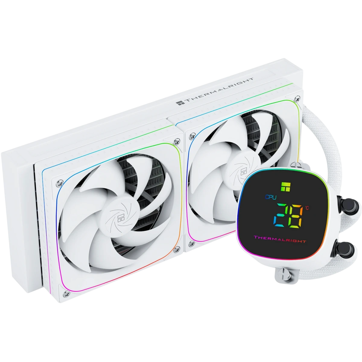 Система жидкостного охлаждения для процессора Thermalright Frozen Horizon 240 Digital ARGB White (TRFH240DAW)