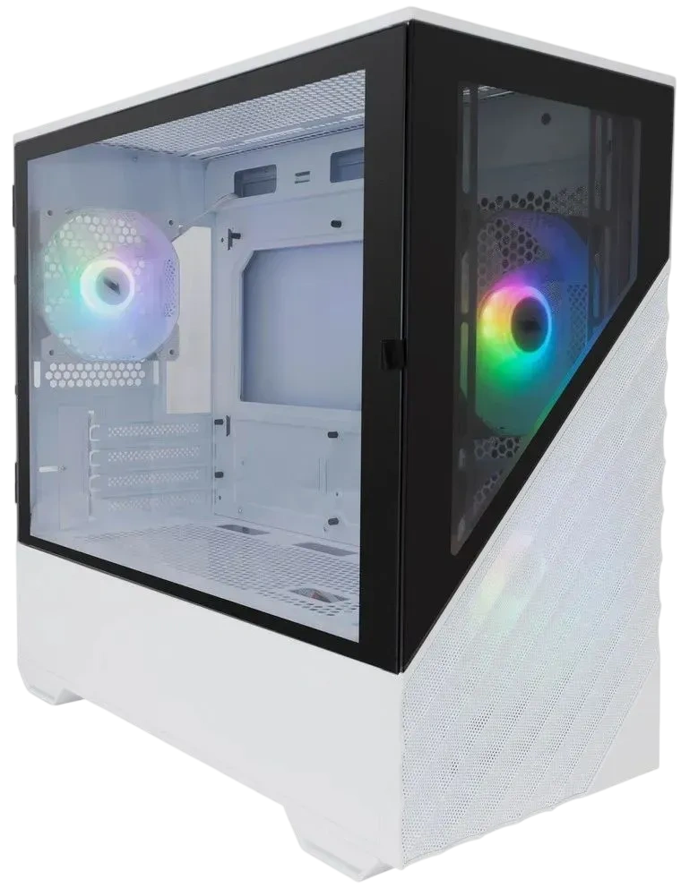 Компьютерный корпус 1STPLAYER DK D7 ARGB White (D7-WH-3F7-W)