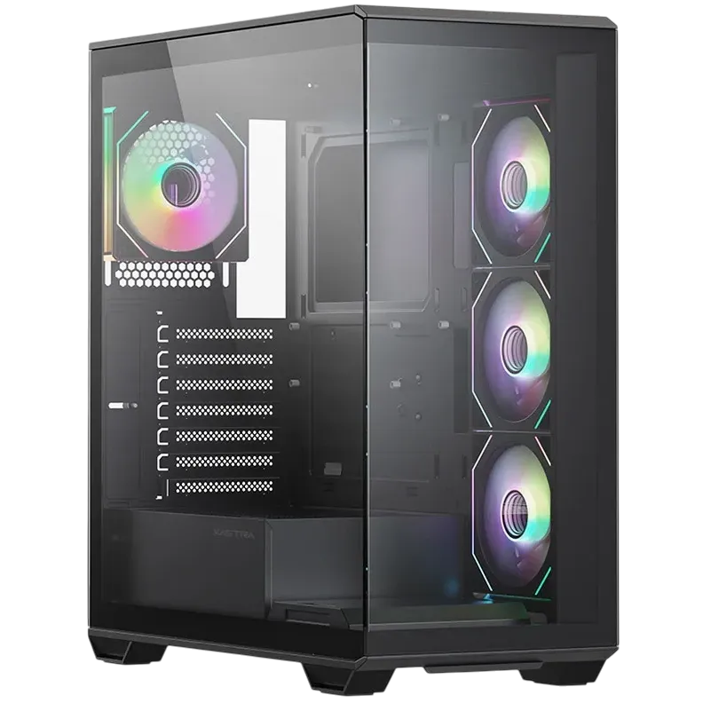 Компьютерный корпус XASTRA Q600 4ARGB-C10 Black (Q600-4FM12A-C10)