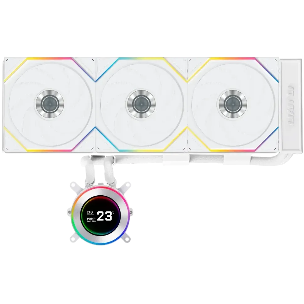 Система водяного охлаждения Lian Li HydroShift II LCD-C 360TL GHS2LCD36TW ARGB White (G89.GHS2LCD36TW.R0)