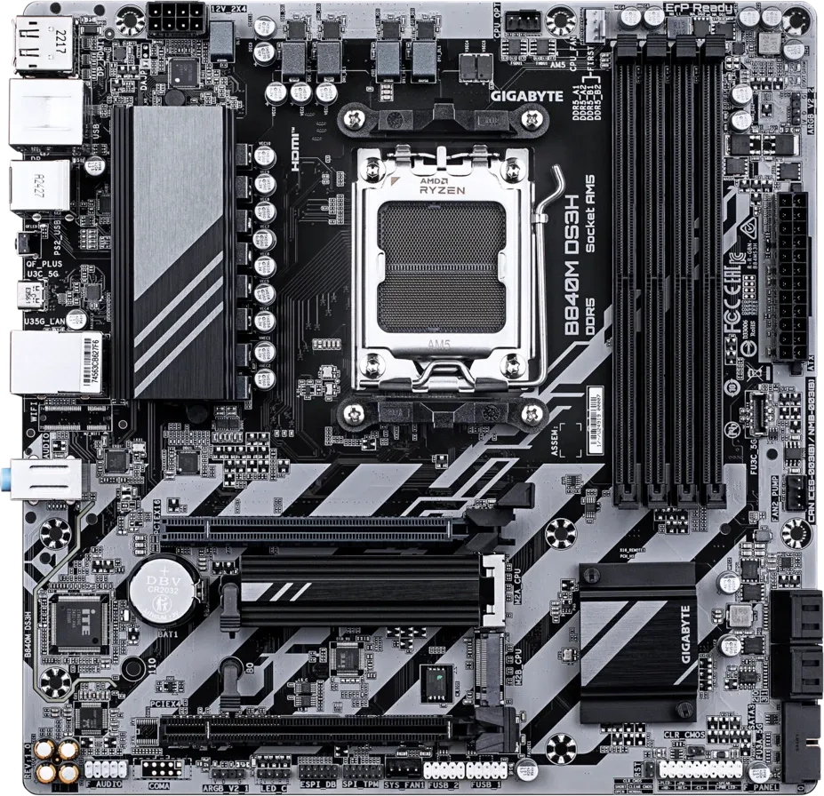 Материнская плата Gigabyte B840M DS3H
