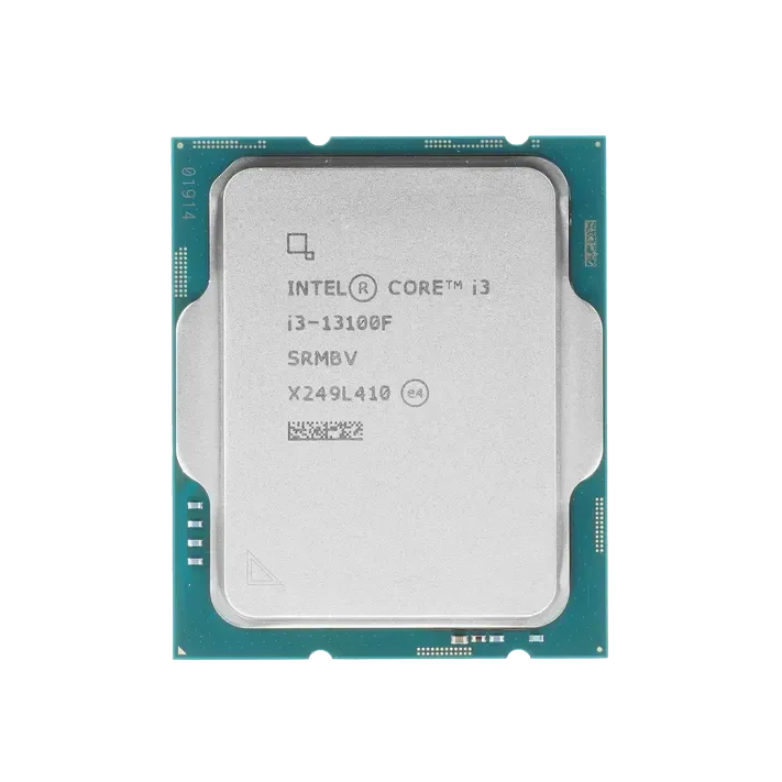 Процессор Intel Core i3-13100F (3.4 ГГц - 4.5 ГГц / LGA1700 / кол-во ядер: 4  / TDP 110 Вт), OEM