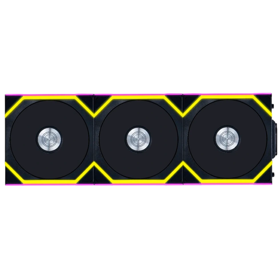Комплект вентиляторов для корпуса Lian Li UNI FAN SL WIRELESS 120 Reverse Blade 12RSL1W3B ARGB Black(G99.12RSL1W3B.R0)