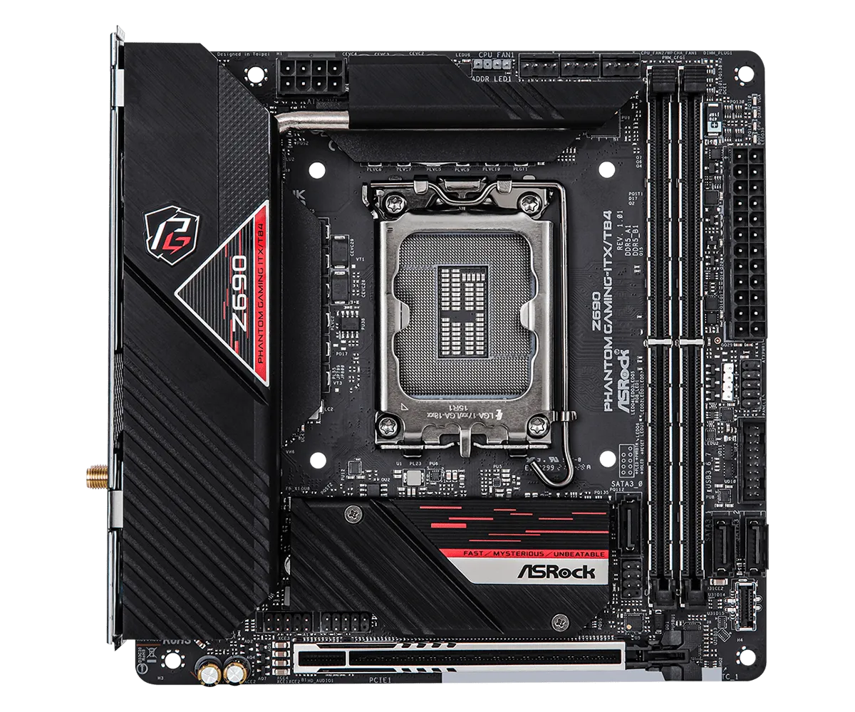 Материнская плата ASRock Z690 Phantom Gaming-ITX/TB4