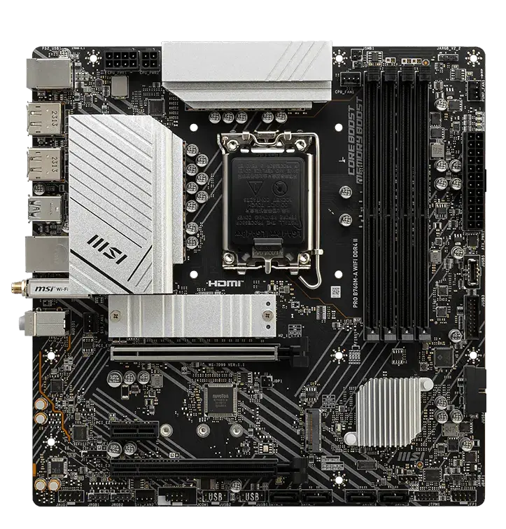 Материнская плата MSI PRO B760M-A DDR4 II