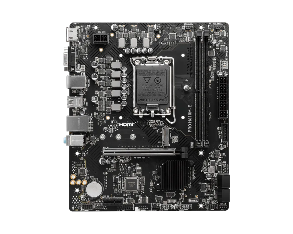Материнская плата MSI PRO H610M-E DDR5