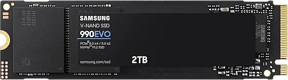 Твердотельный накопитель Samsung 2000 Gb 990 EVO MZ-V9E2T0BW