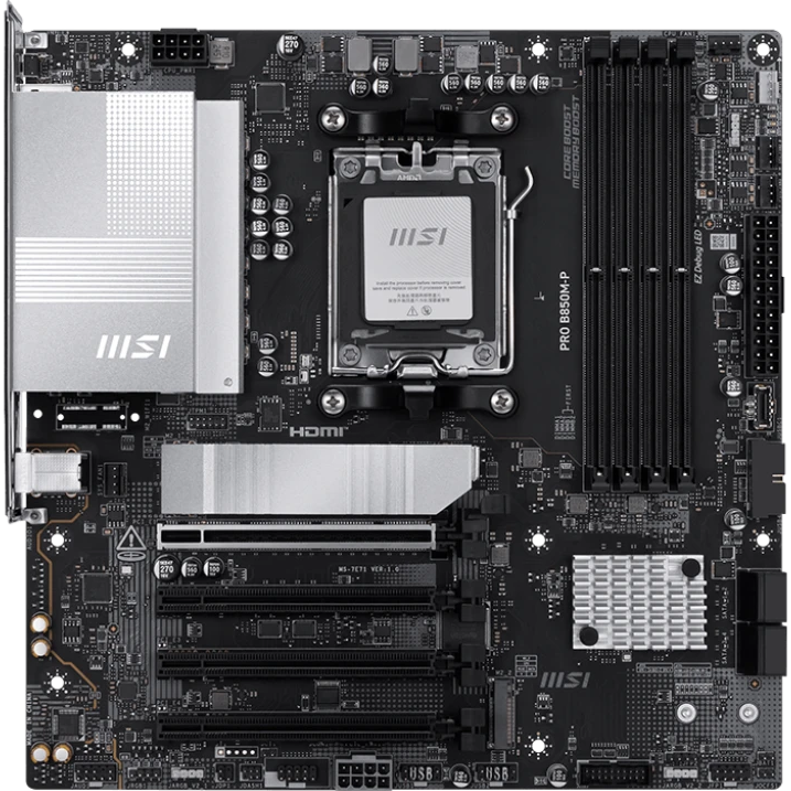 Материнская плата MSI PRO B850M-P