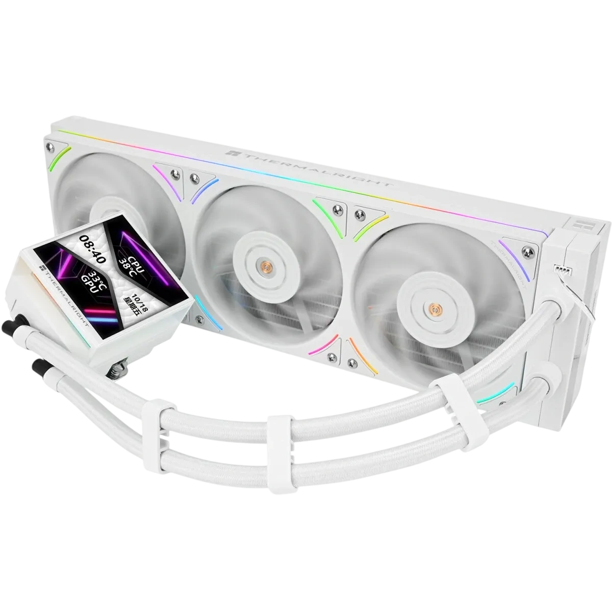 Система водяного охлаждения Thermalright Hyper Vision 360 UB ARGB White (TRHV360UBAW)