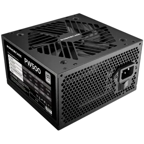 Блок питания Powercase 500W PW500 Black (PS-500W-DC)