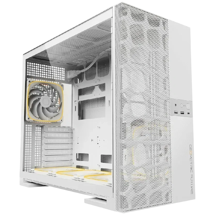 Компьютерный корпус Geometric Future Model 5 ARGB Vent White with fans (1AM5VTWT01100)