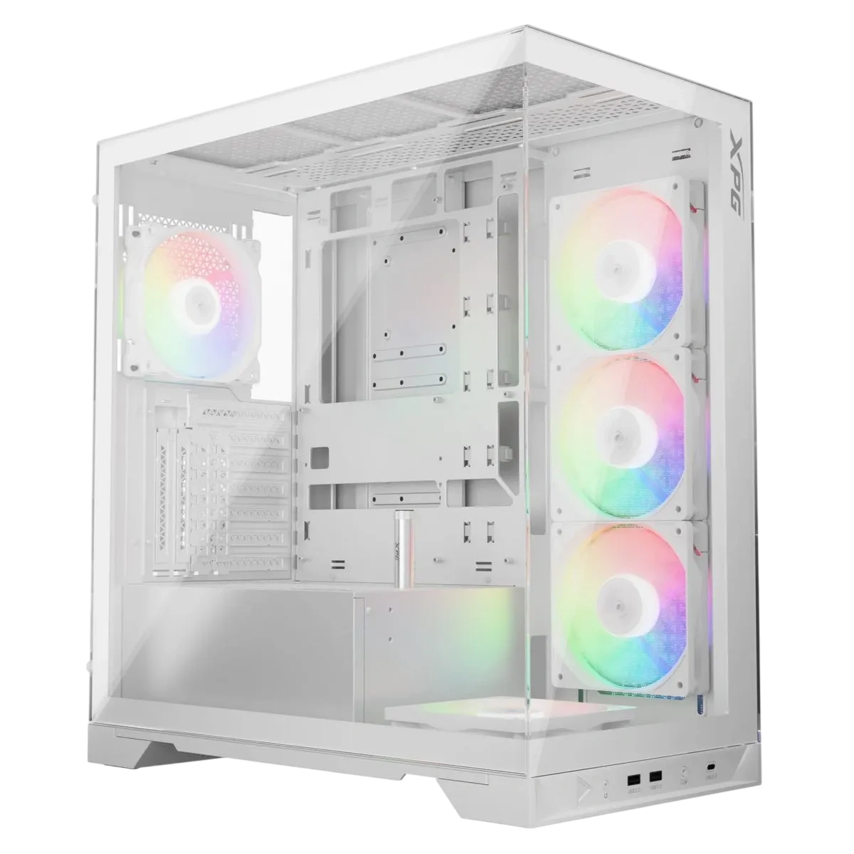Компьютерный корпус ADATA XPG INVADER X TG RGB White (INVADERXMT-WHCWW)