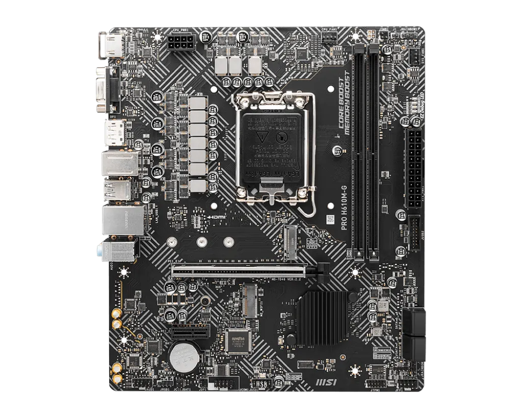 Материнская плата MSI PRO H610M-G DDR5
