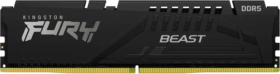 Оперативная память DDR5 32 ГБ 5600 МГц Kingston FURY Beast Black (KF556C40BB-32) Модулей 1 шт.