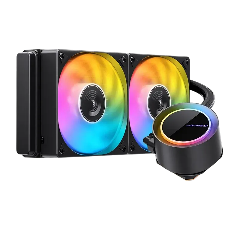 Система водяного охлаждения JONSBO TG-240 ARGB Black PWM