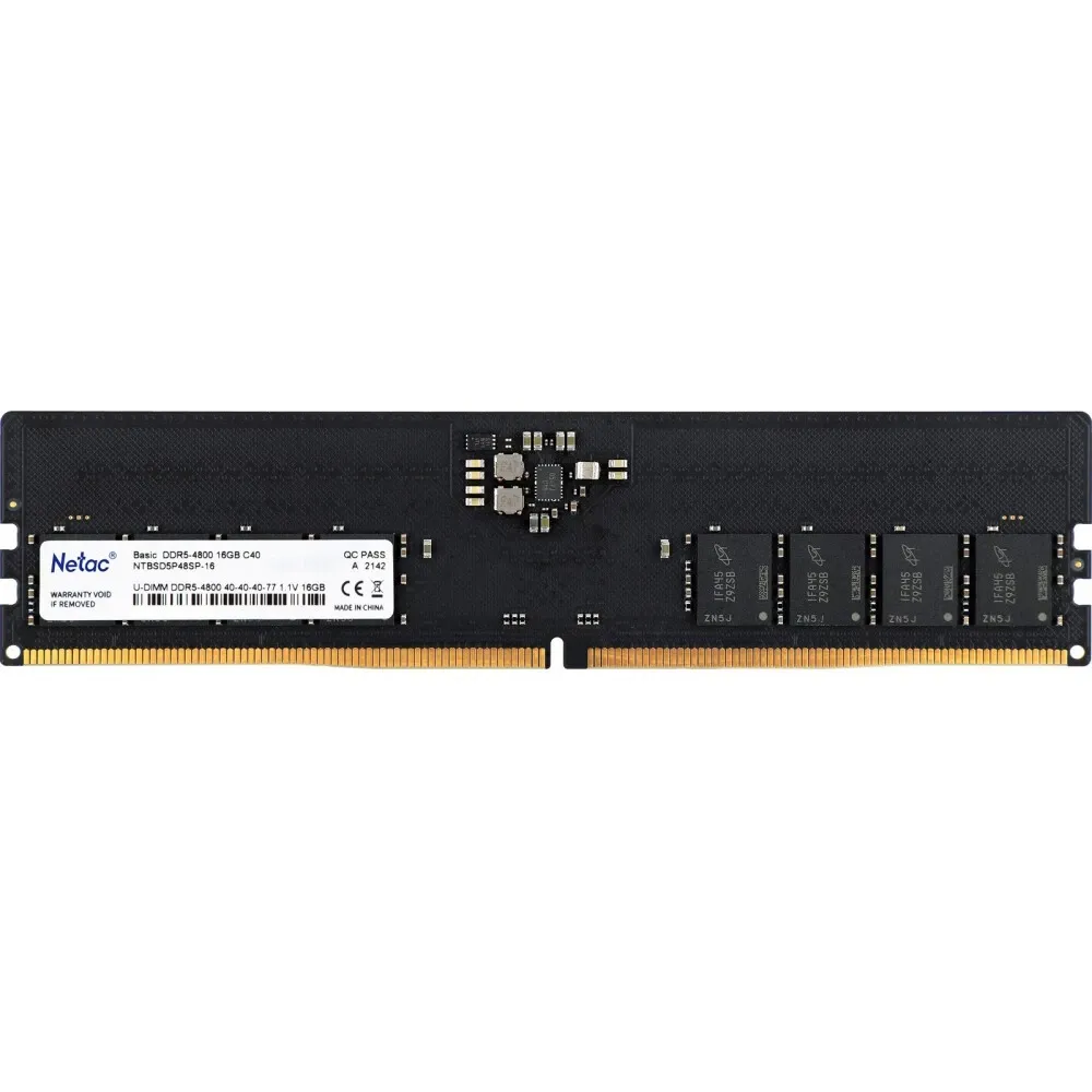 Оперативная память 16 Gb 5600 MHz Netac BASIC (NTBSD5P56SP-16)