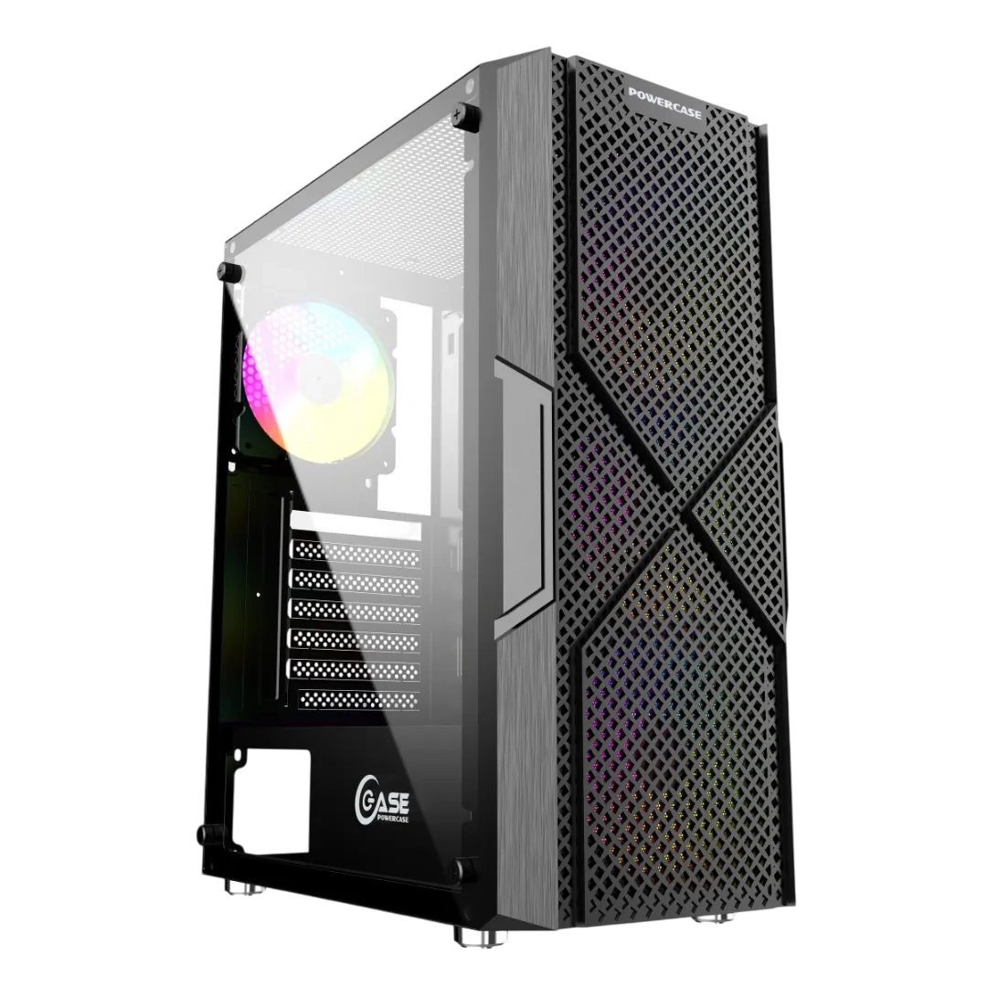 Компьютерный корпус Powercase Mistral T4B TG CMITB-L4 Black