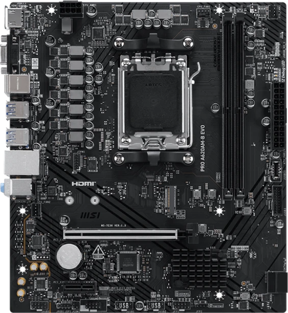 Материнская плата MSI PRO A620AM-B EVO