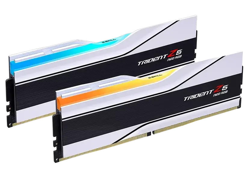 Оперативная память DDR5 64 Gb 6000 MHz G.Skill TRIDENT Z5 NEO RGB White (F5-6000J3636F32GX2-TZ5NRW)