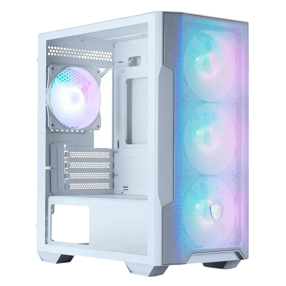 Компьютерный корпус MSI MAG FORGE M100R White (306-7G20W21-HH9)