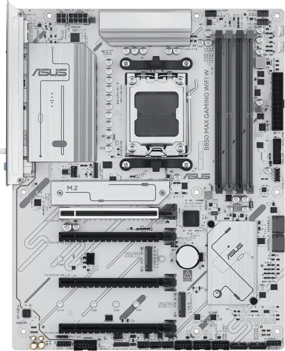 Материнская плата ASUS B850 MAX GAMING Wi-Fi W (90MB1M10-M0EAY0)