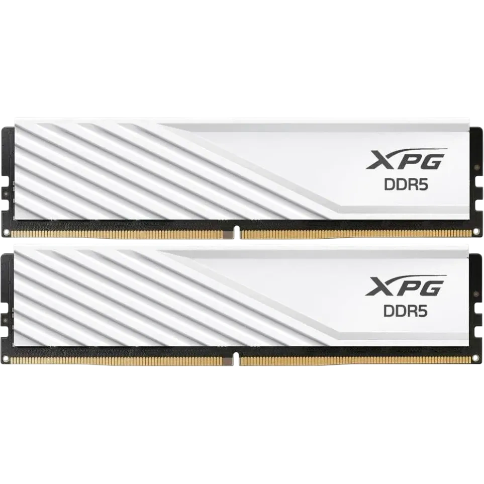 Оперативная память DDR5 32 Gb 6400 MHz ADATA XPG LANCER Blade White (AX5U6400C3216G-DTLABWH)