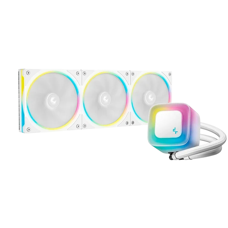 Система жидкостного охлаждения для процессора Deepcool LE360 PRO WH ARGB White