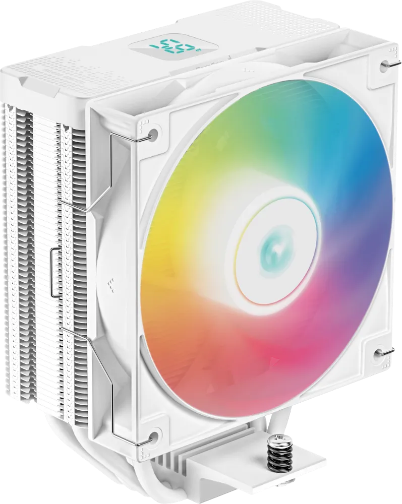 Кулер для процессора Deepcool AG400 DIGITAL WH ARGB PWM White