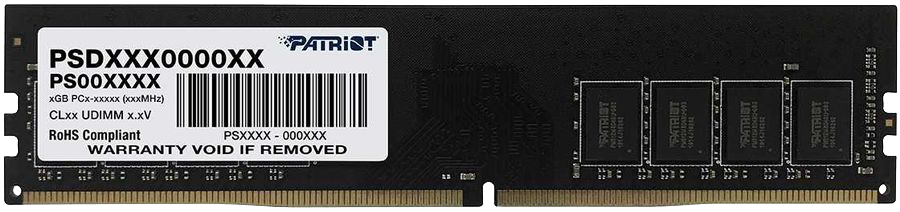 Оперативная память DDR4 32 ГБ 3200 МГц Patriot Signature Line (PSD432G32002) модулей 1 шт.