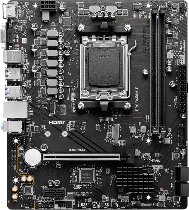 Материнская плата MSI PRO B650M-E