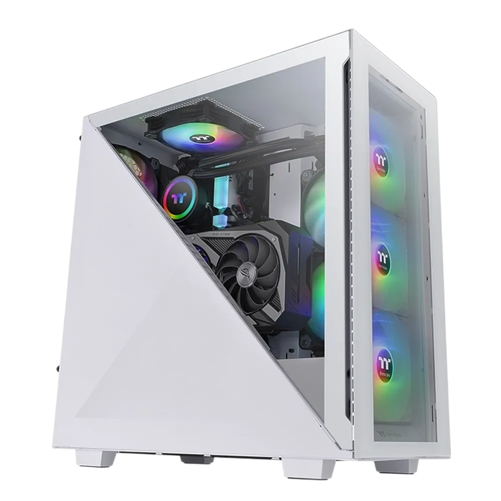 Компьютерный корпус Thermaltake DIVIDER 300 TG ARGB CA-1S2-00M6WN-01 Snow White