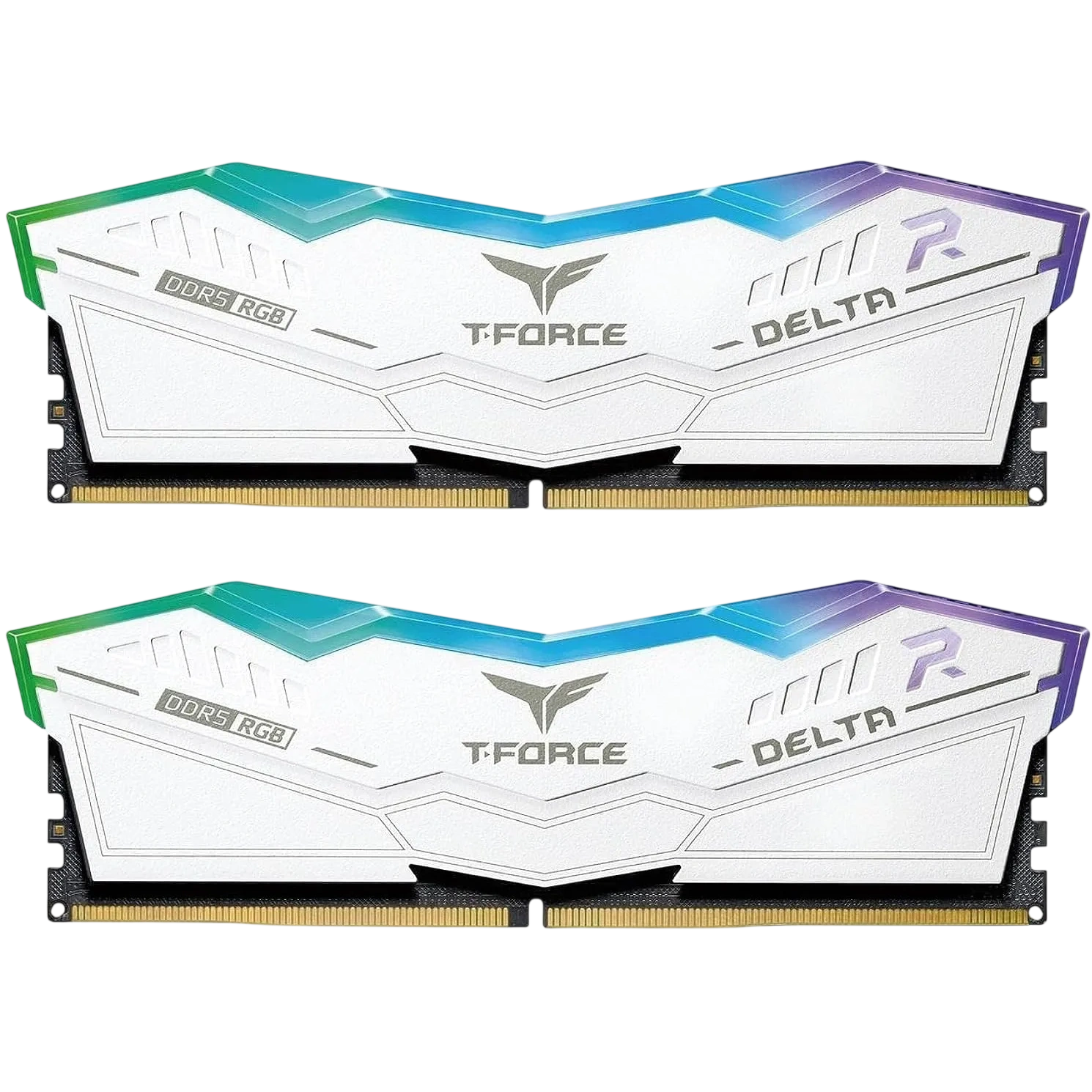 Оперативная память DDR5 32 Gb 7200 MHz Team Group T-FORCE DELTA RGB White (FF4D532G7200HC34ADC01)