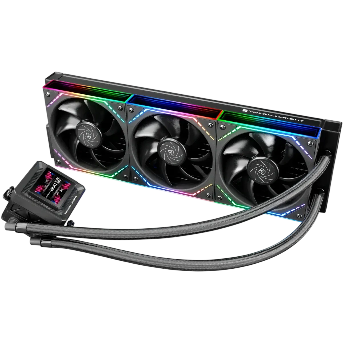 Система водяного охлаждения Thermalright Frozen Warframe SE 360 ARGB Black V2 (TRFWSE360ABV2)