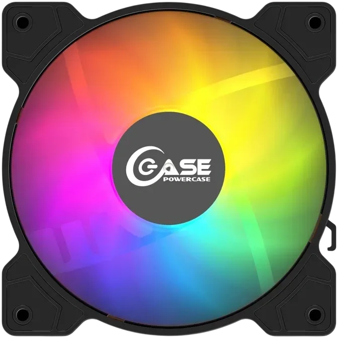 Вентилятор для корпуса Powercase (M2) ARGB Black
